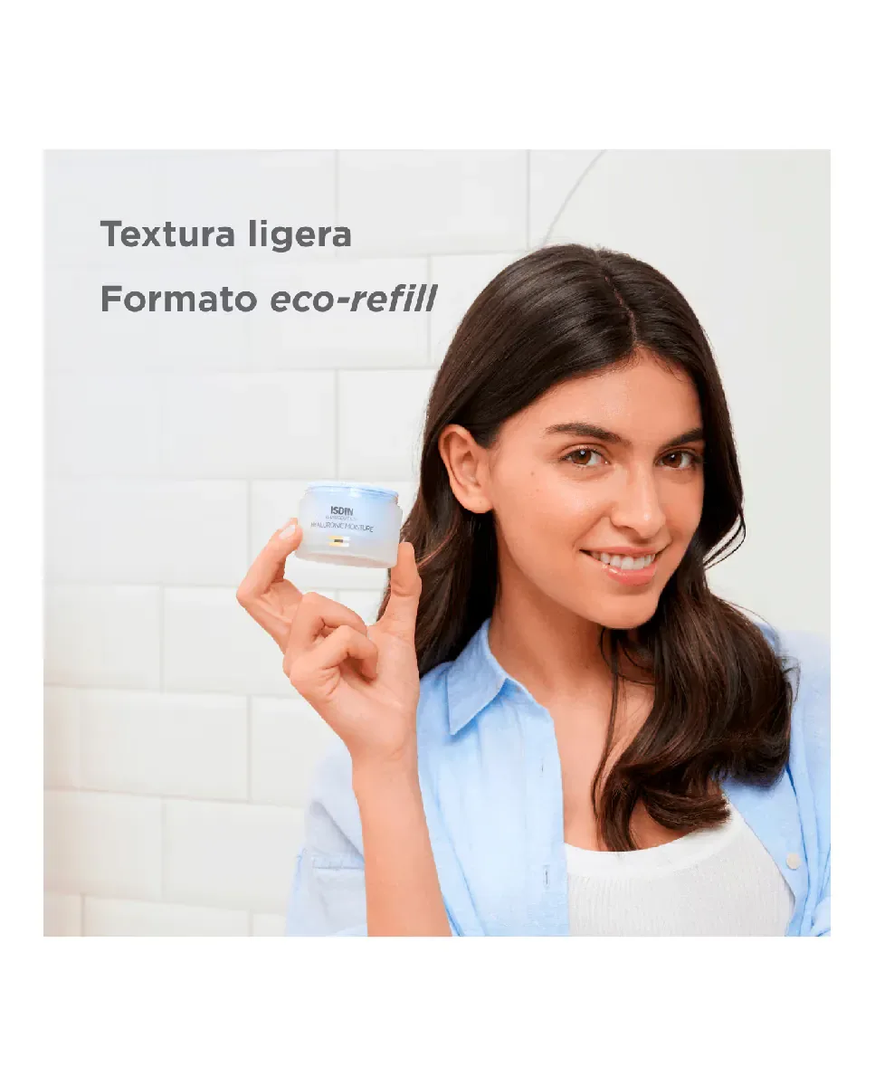 Крем для лица Isdinceutics — Hyaluronic Moisture для нормальной и сухой кожи, 50 г — фото 4