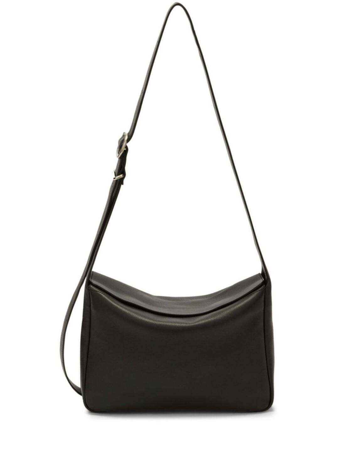 

Jil Sander сумка на плечо Flap Large, черный