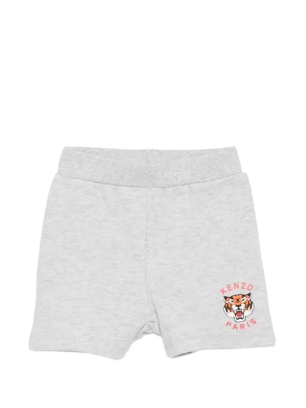 Шорты с тигровым принтом (набор из двух штук) Kenzo Kids, серый — фото 3