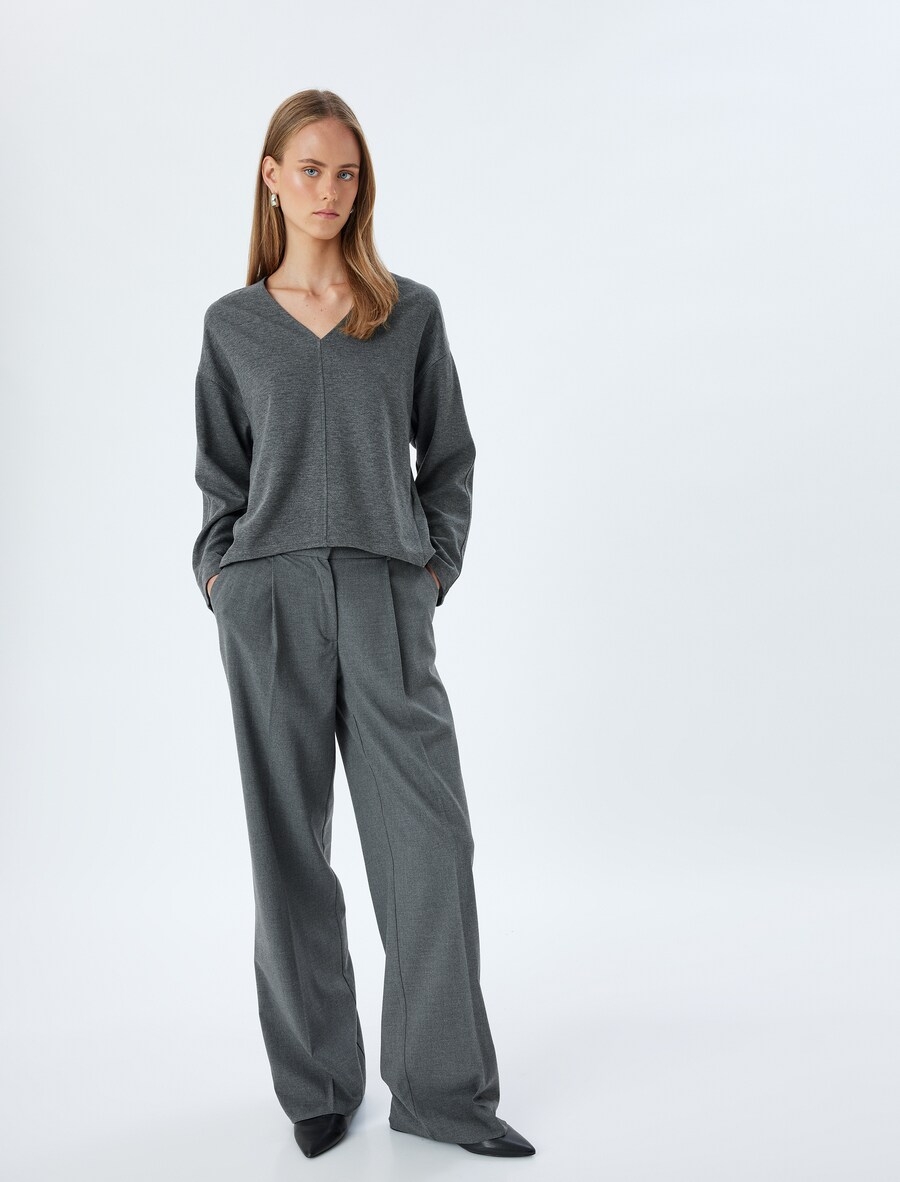 

Свитер Koton, mottled grey