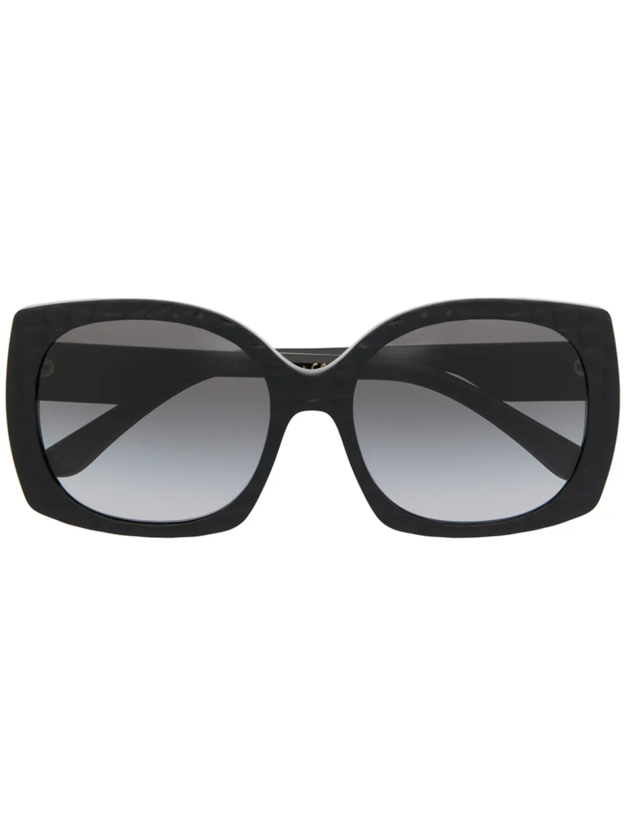 

Dolce & Gabbana Eyewear солнцезащитные очки в квадратной оправе, черный