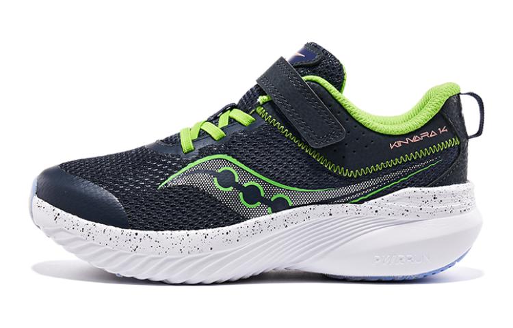 

Kinvara 14 A/C детские 'Navy Green' Saucony, темно-синий зеленый