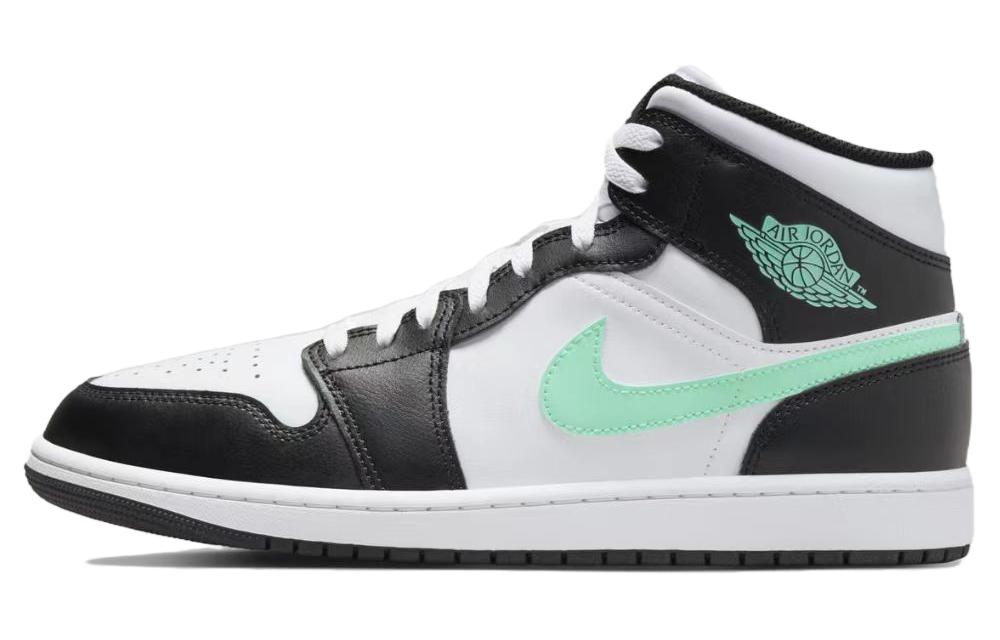 

Светящаяся в темноте футболка Mid Green Glow Jordan черно-белая