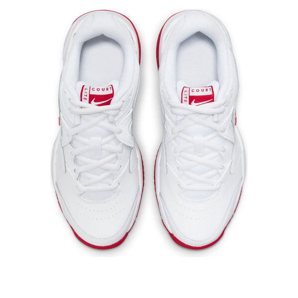 Кроссовки court jr. lite 2 k white/red Nike, белый — фото 4