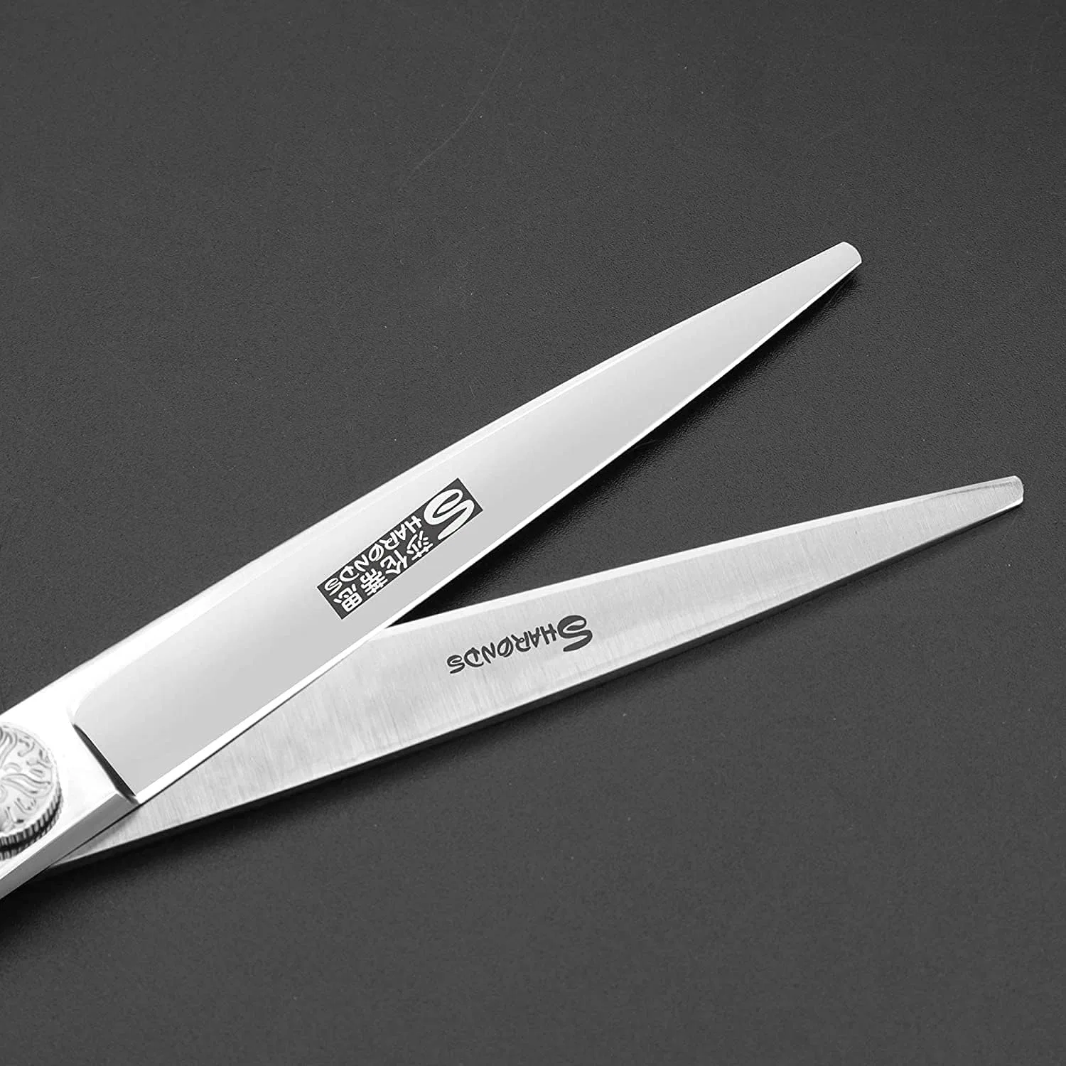 Профессиональные парикмахерские ножницы 18 см с узором «Роза» от SHARONDS Sharonds, 7-Inch Cutting Scissors — фото 4