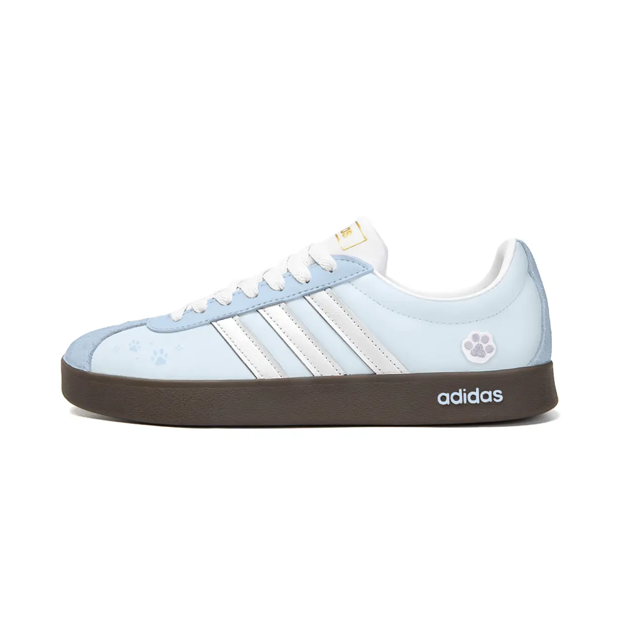 

Adidas Нео ВЛ Корт 2.0 Лоу-топ скейтборд кроссовки унисекс синий белый, цвет Blue White