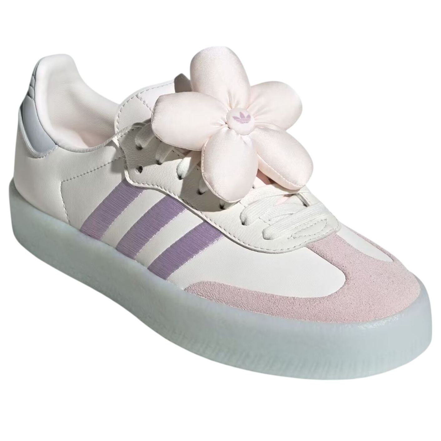 Кроссовки (WMNS) adidas Sambae W 'Cloud White Purple Tint Clear Grey' — фото 3