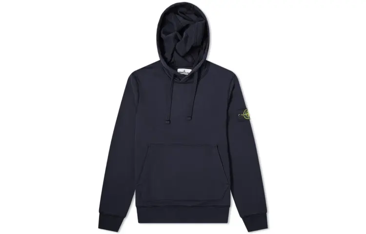 

Толстовка мужская темно-синяя Stone Island, темно-синий