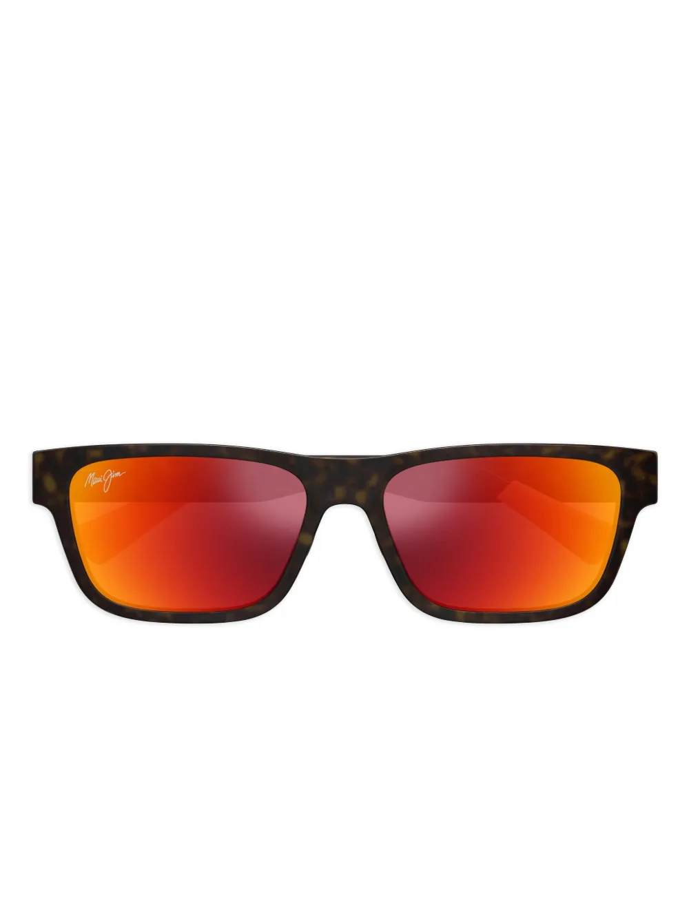 

Солнцезащитные очки MJ0628S в квадратной оправе Maui Jim, коричневый