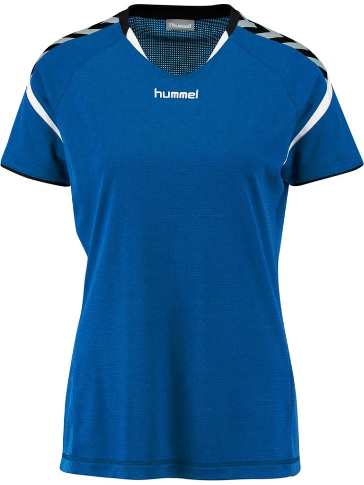 

Hummel Спортивная футболка "Auth. Charge SS Poly Jersey WO" синего цвета, Синий, Hummel Спортивная футболка "Auth. Charge SS Poly Jersey WO" синего цвета