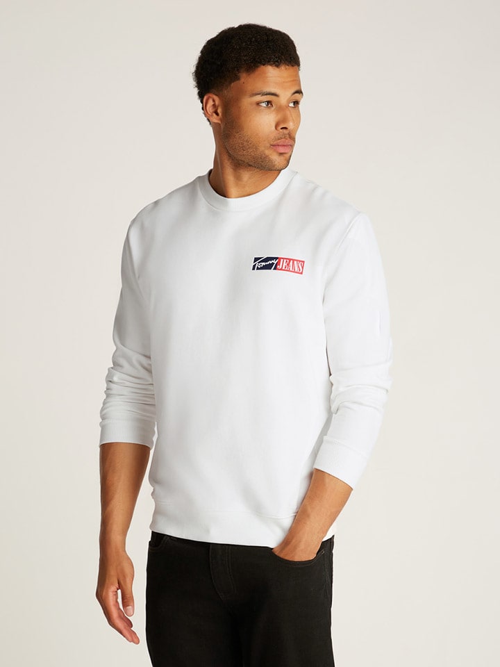 

Толстовка TOMMY JEANS, белый