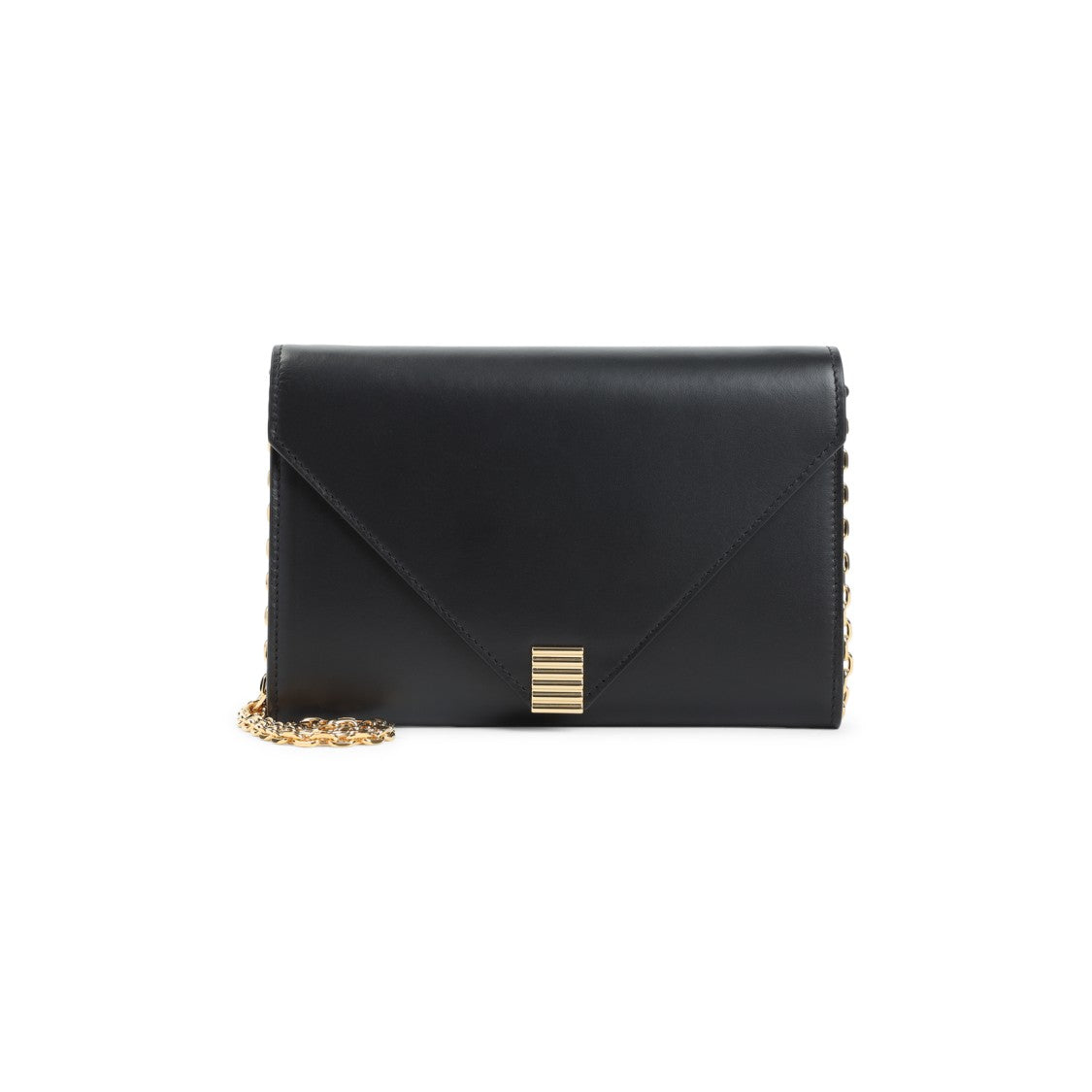 

Concerto Arpège Black Leather Chain Wallet Lanvin