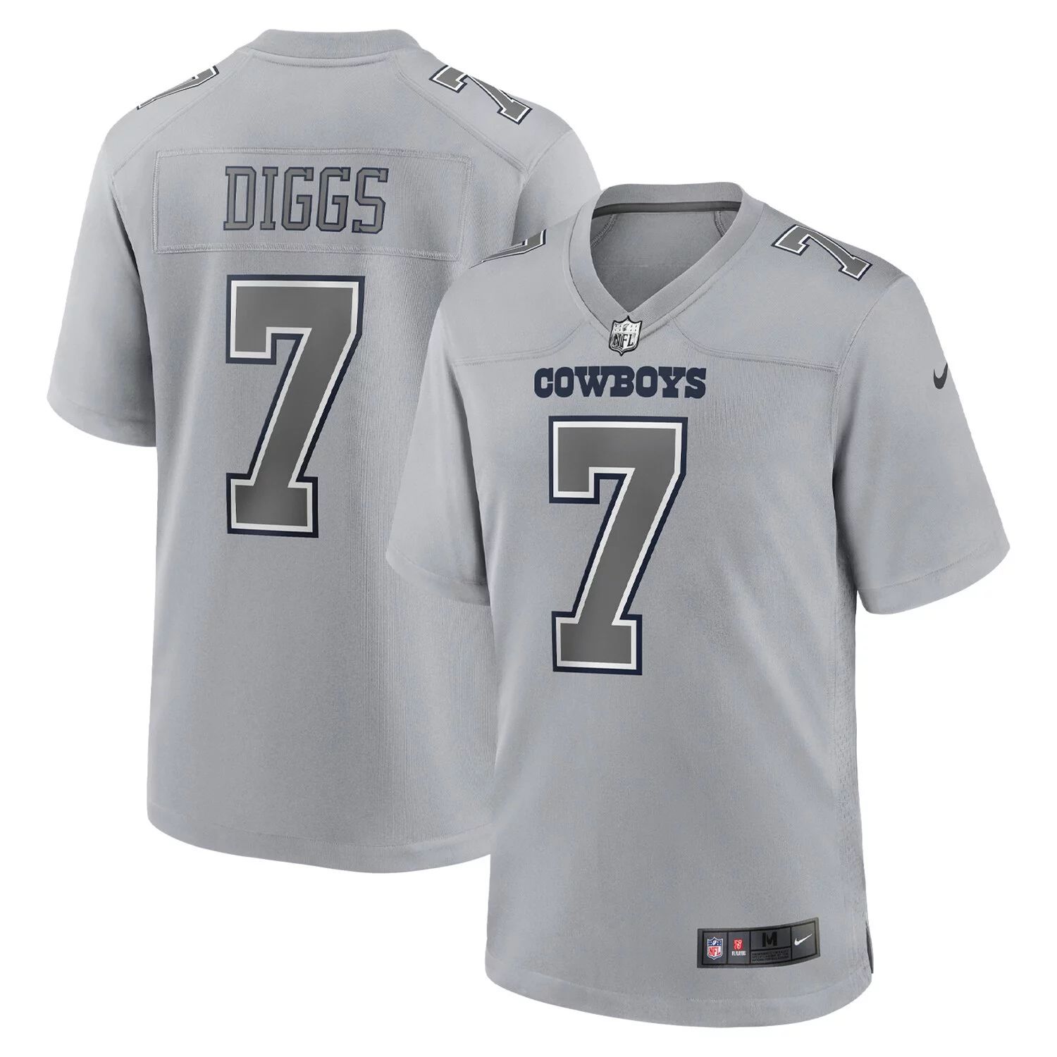 

Мужской серый трикотаж Trevon Diggs Dallas Cowboys Atmography Fashion Game Nike