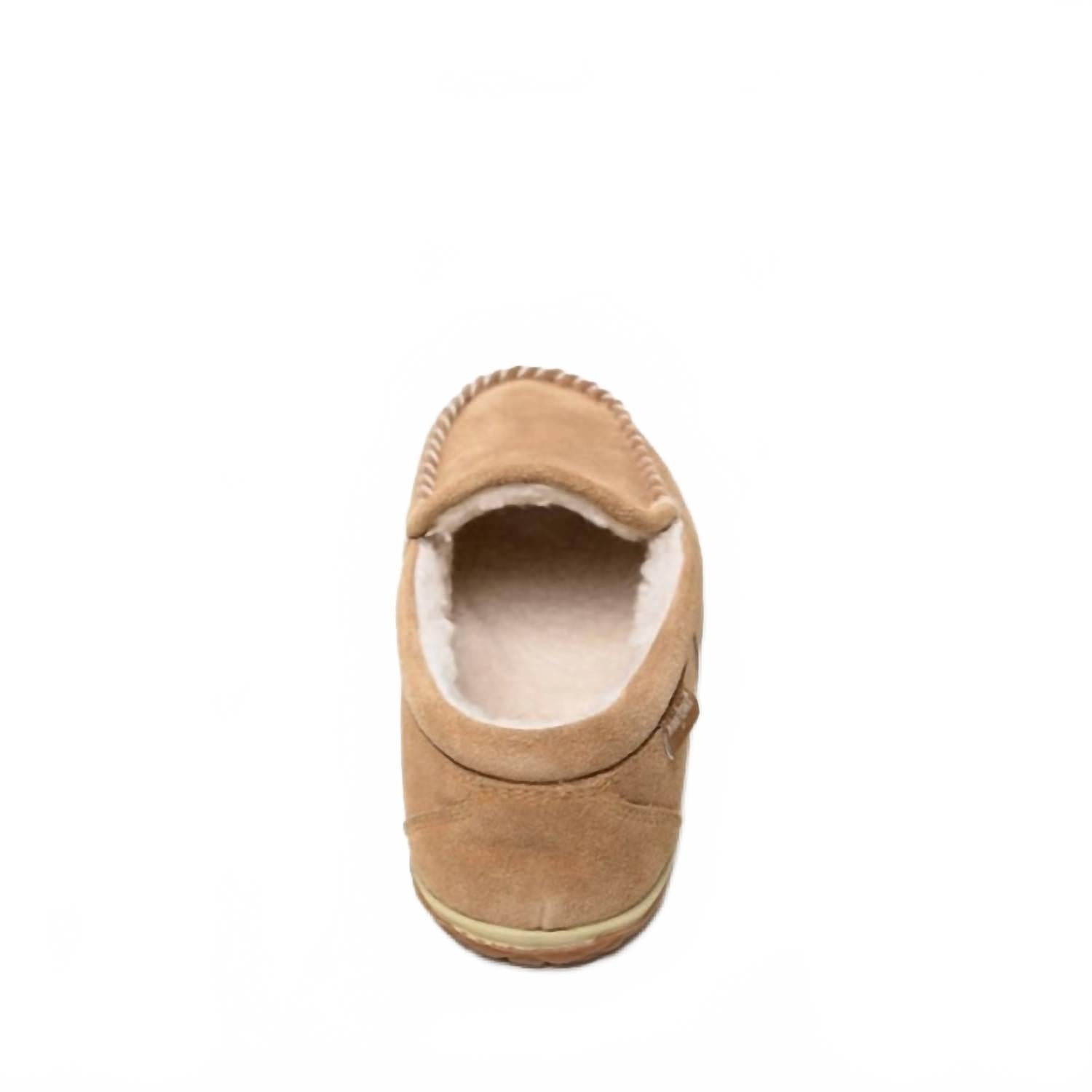 Minnetonka Мужские мокасины Tilden цвета корицы — фото 3