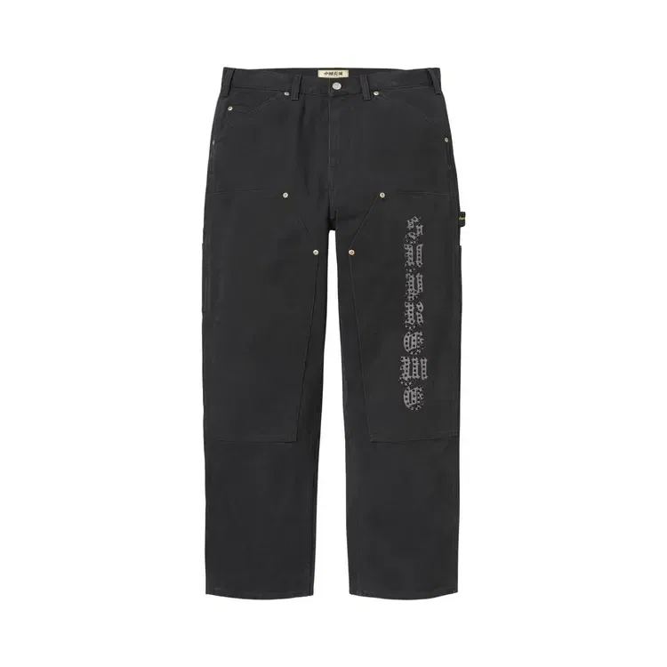 Брюки Supreme x The Great China Wall Double Knee Painter Pant, черный