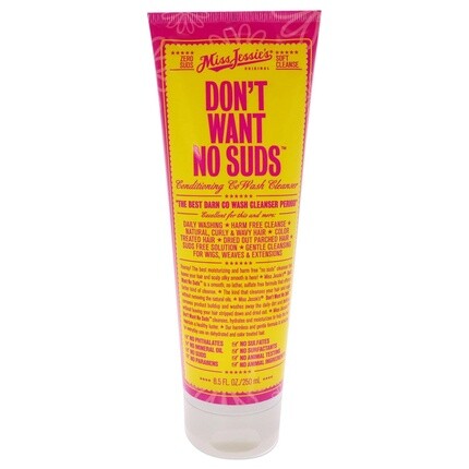 

Очищающее средство унисекс Don't Want No Suds 8,5 унций Miss Jessie's