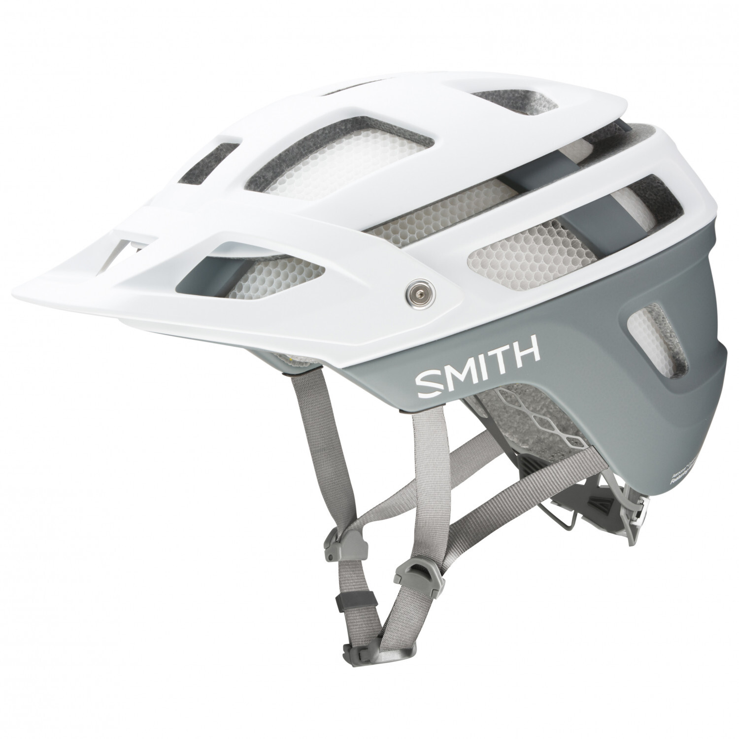 

Велосипедный шлем Smith Forefront 2 MIPS, цвет Matte White/Cement