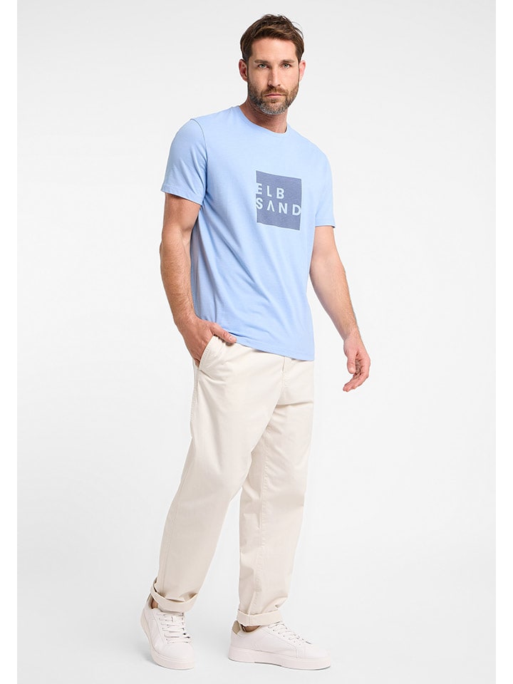 

ELBSAND Рубашка "Тиму" синего цвета