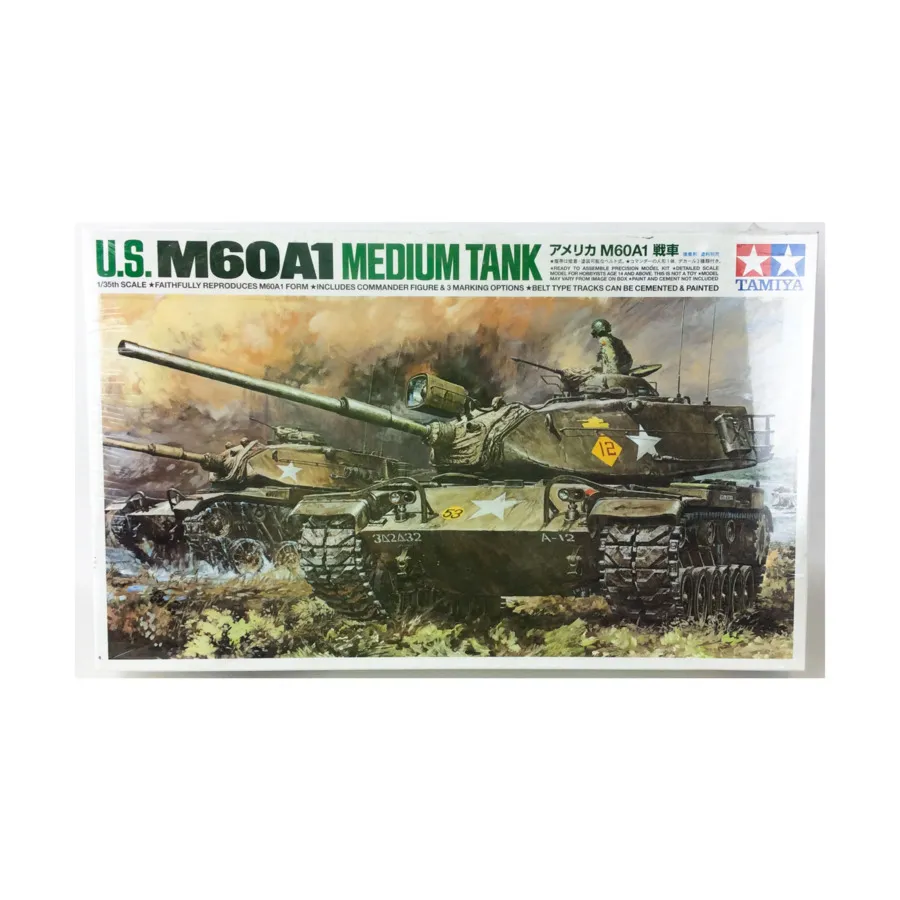 

Американский средний танк M60A1, WWII Tank Models - 1/35 Scale