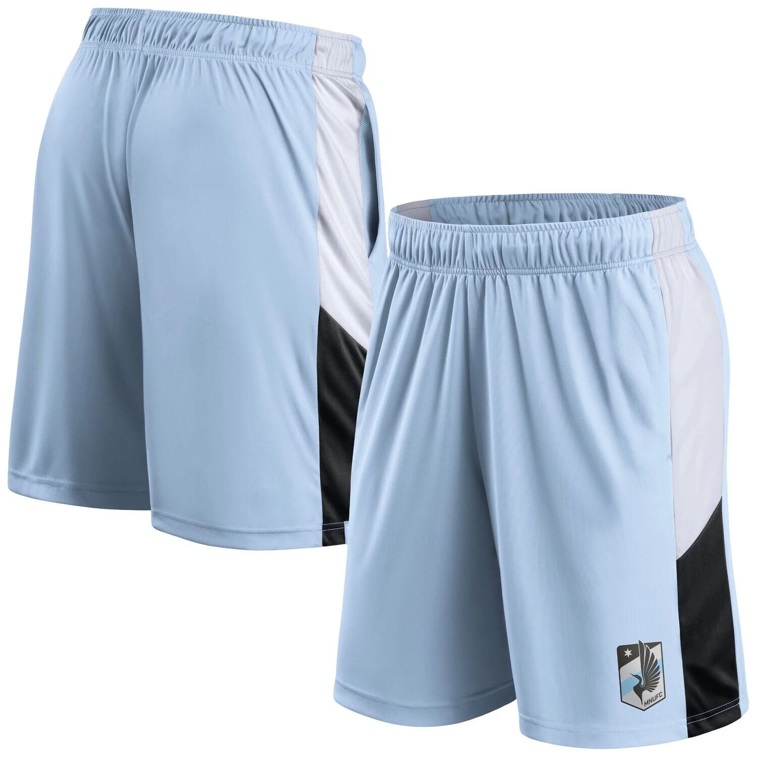 

Мужские голубые шорты с логотипом Minnesota United FC Prep Squad Fanatics