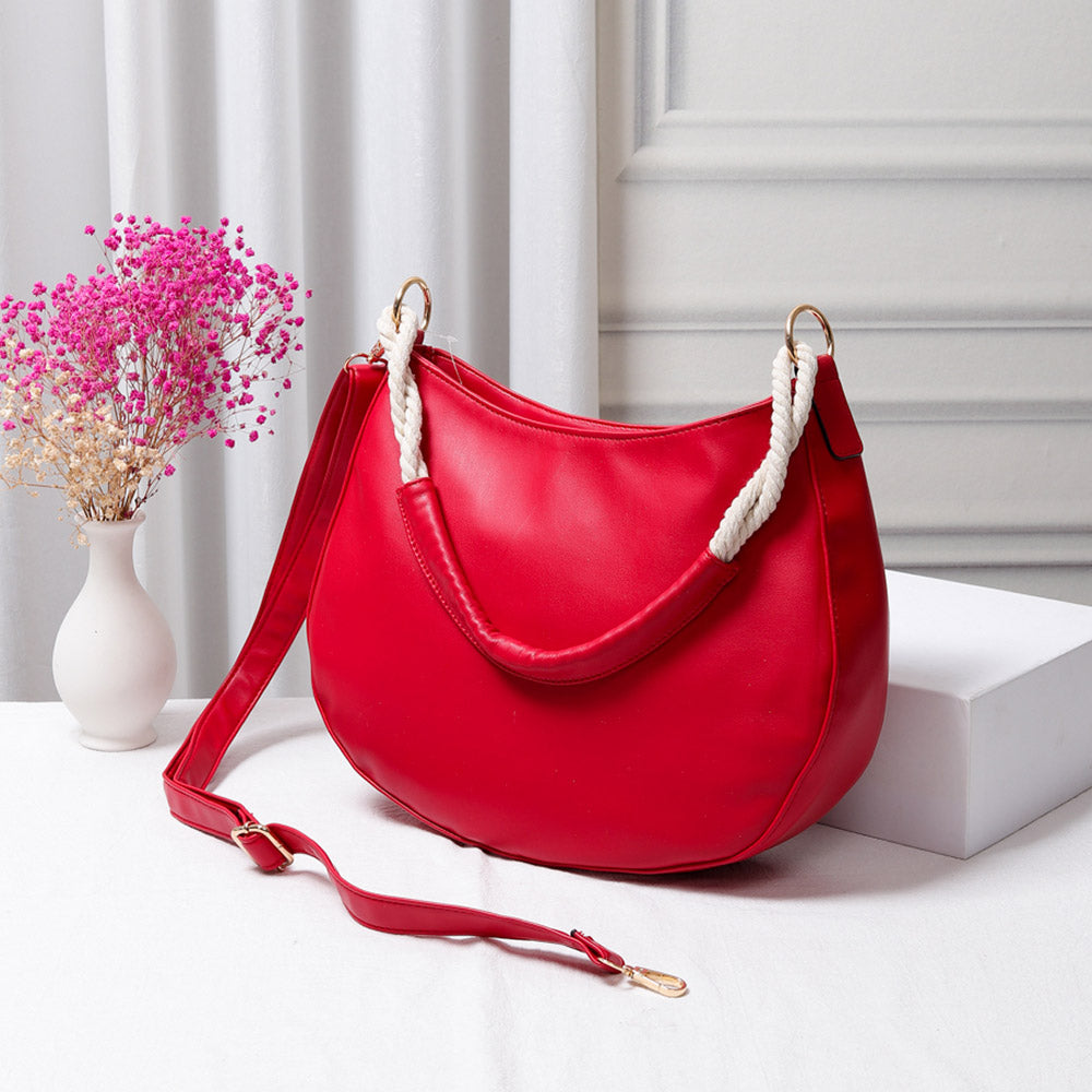 

Сумка через плечо из искусственной кожи FASHNZFAB, красный