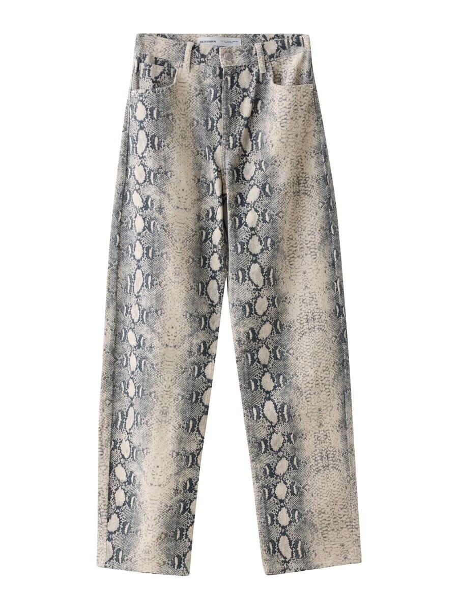 

Джинсы Bershka Loose fit Jeans, графитовый