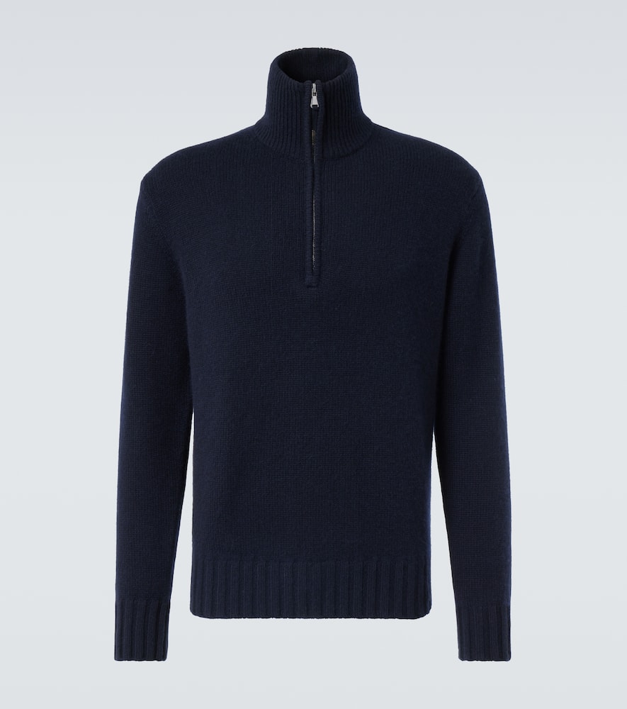 

Кашемировый полузастёгивающийся свитер Allude