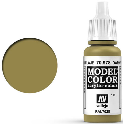 

Миниатюра Vallejo Vallejo Model Color Paint: Dark Yellow