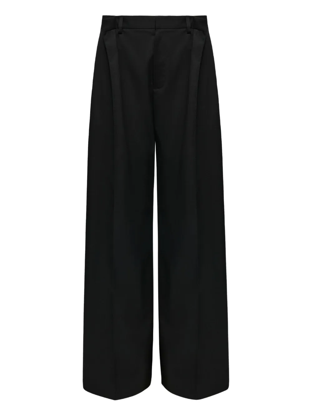 

Брюки строгого кроя MM6 Maison Margiela, черный