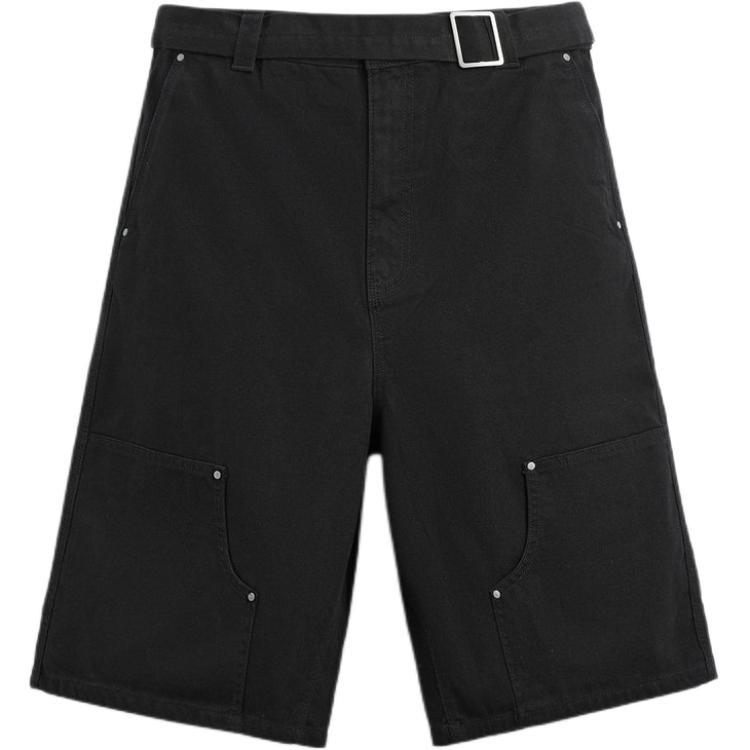 

Повседневные шорты мужские черные Zara, черный