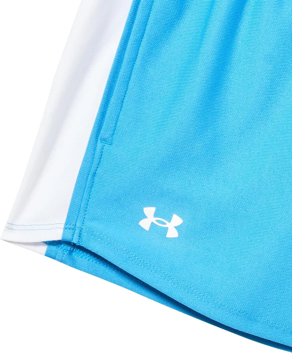 Шорты Under Armour Girls Tech Play Up, (452) Ether Blue//White — фото 2