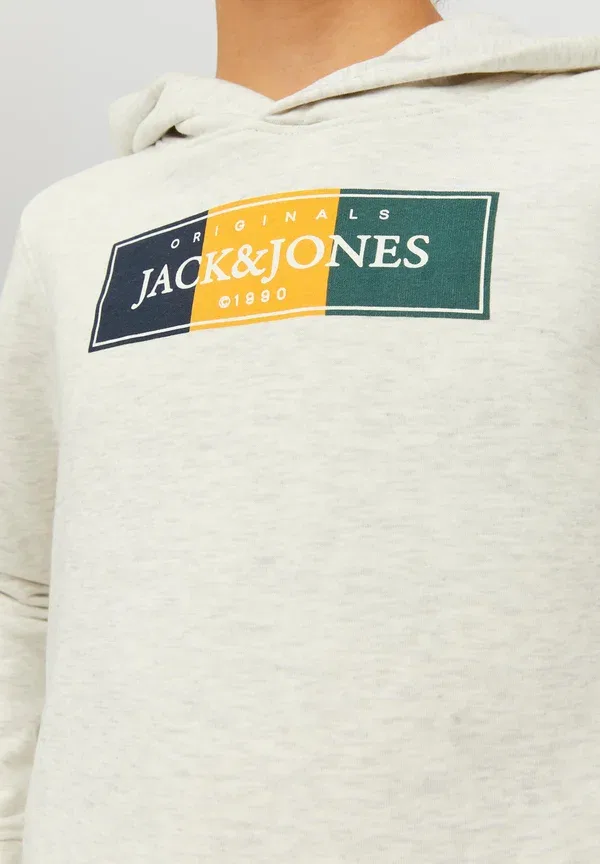 Толстовка Jorcodyy Jack & Jones, светло-серый — фото 4