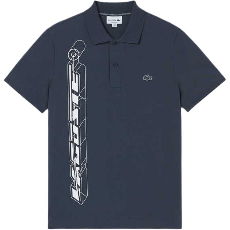 

Мужская поло LACOSTE, темно-синий