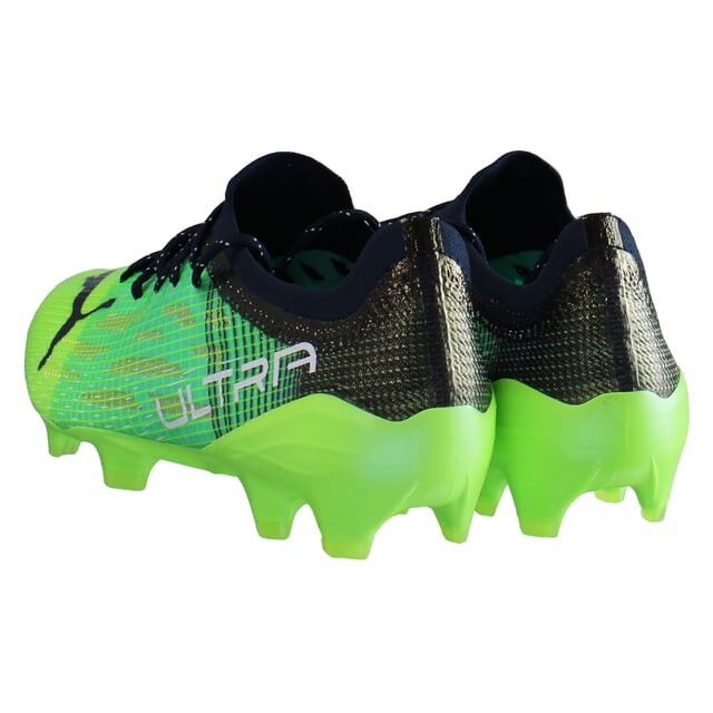 Мужские футбольные бутсы Ultra 1 3 fg/ag зеленые Puma, зеленый — фото 3