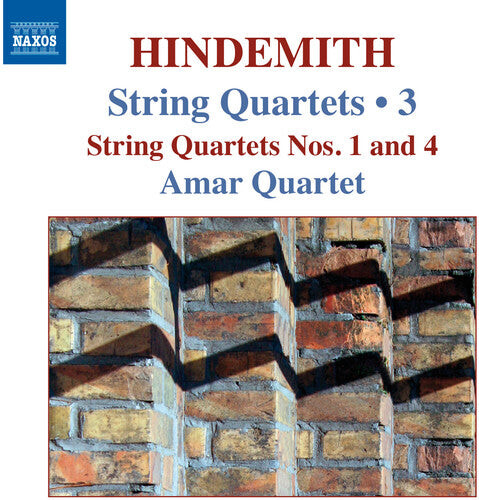 

CD диск Hindemith / Amar Quartet: String Quartets 3