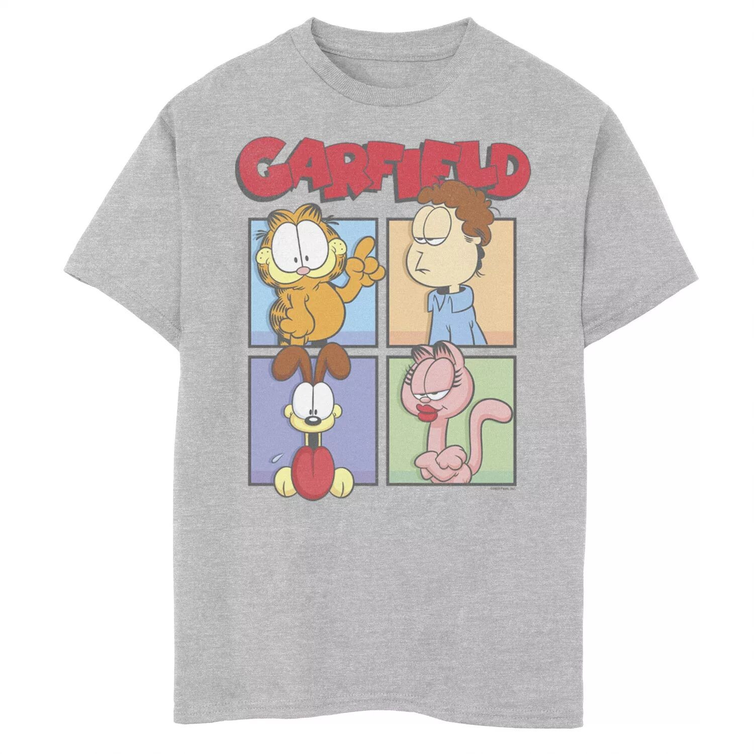 

Футболка Garfield Boxs Group Shot для мальчиков 8–20 лет с графическим рисунком Licensed Character