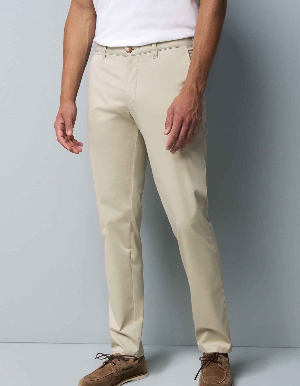 

Брюки чинос Meyer M5, бежевый