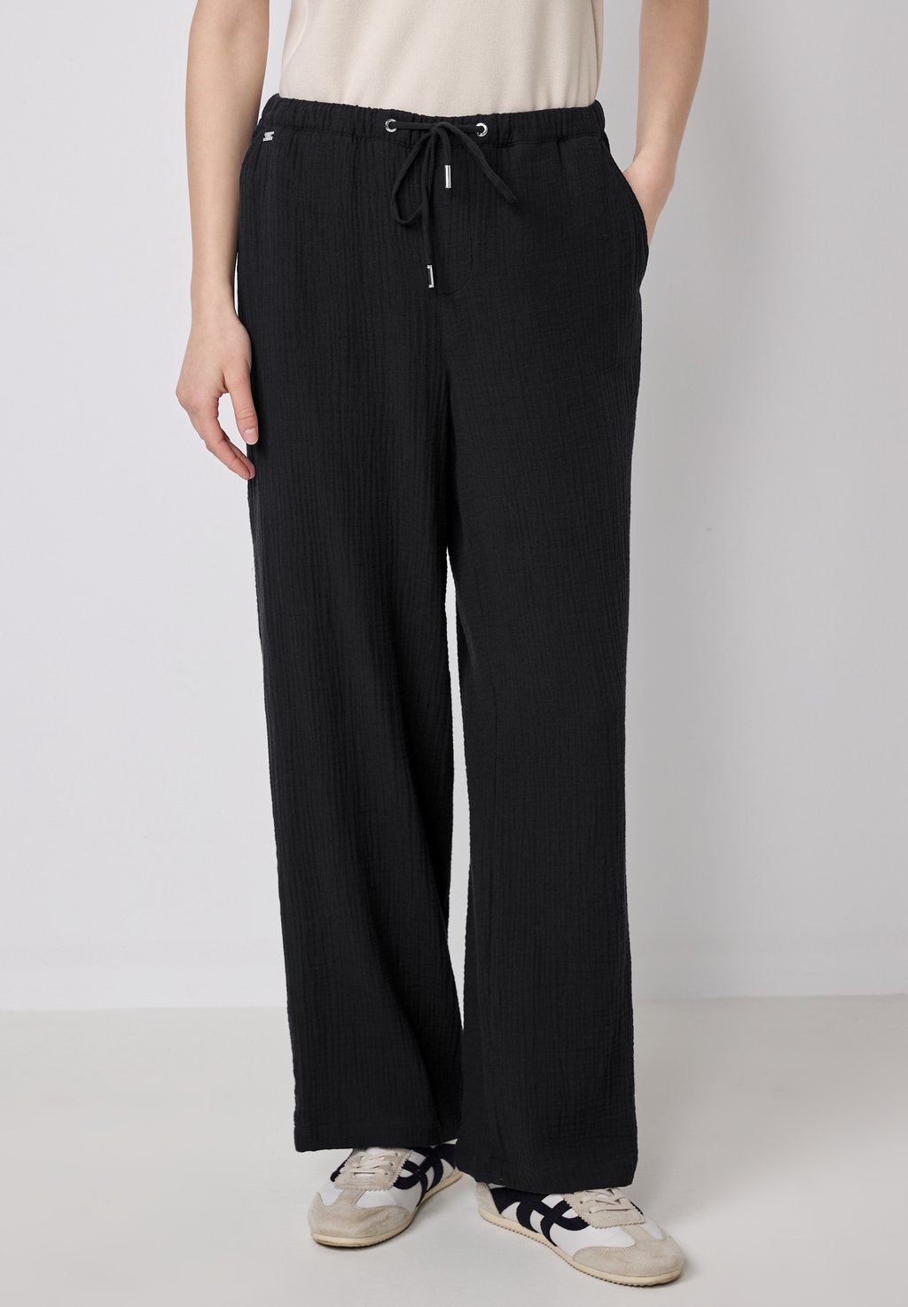 

Брюки WIDE LEG Street One Studio, черный