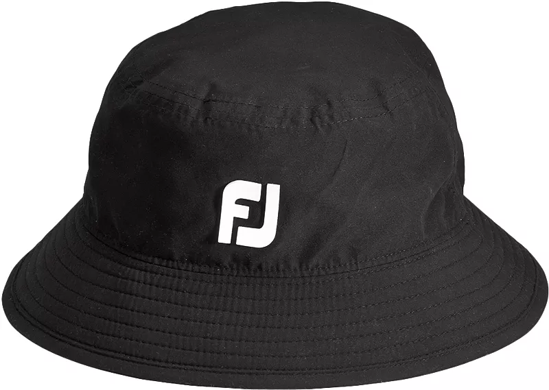 

Мужская кепка для гольфа FootJoys DryJoys Tour Bucket, черный