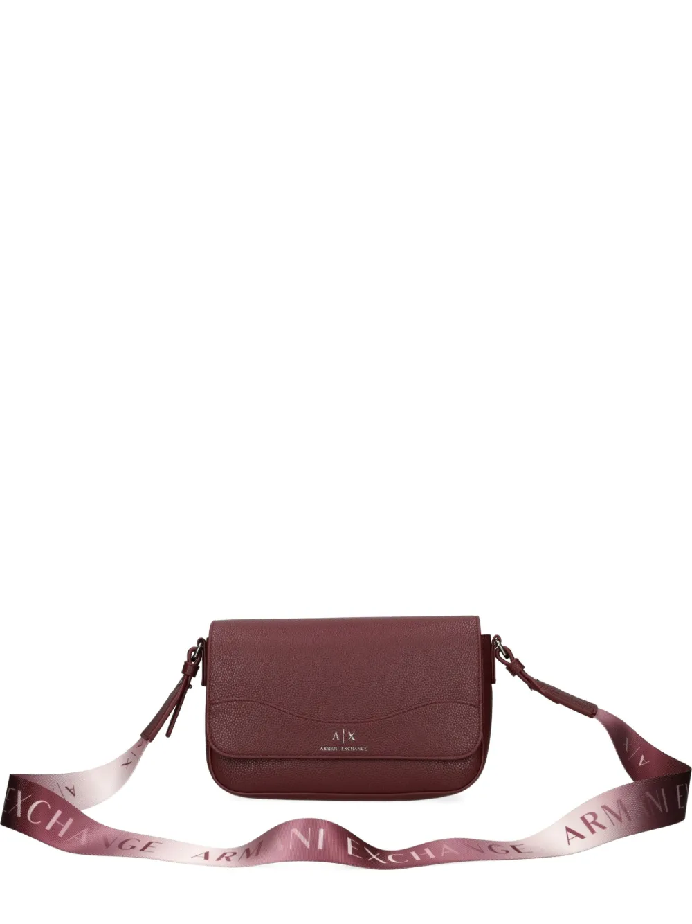 

Фактурная сумка на плечо Armani Exchange, красный