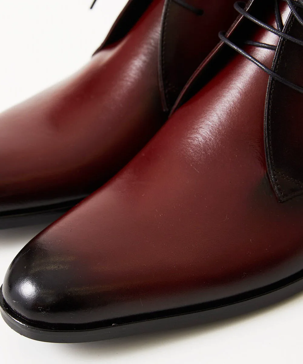 Ботинки-чукка с боковой молнией Michel Klein Homme, purple — фото 4