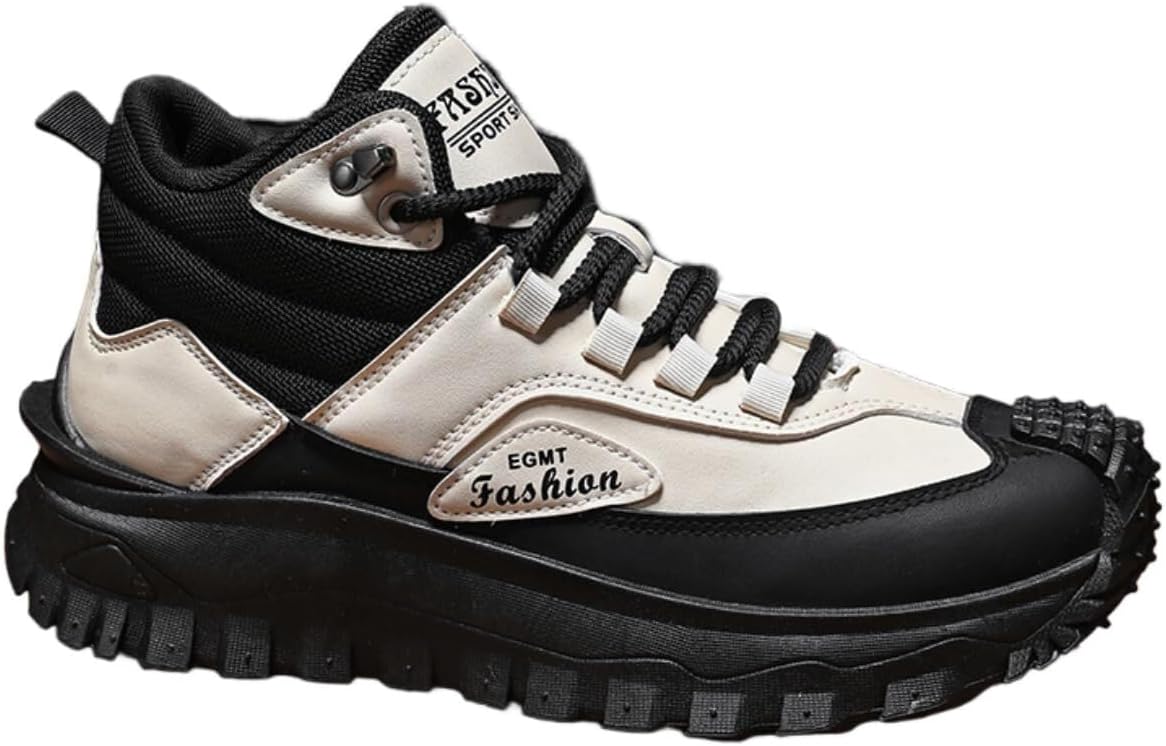 

Мужские кроссовки больших размеров с высоким верхом, противоскользящие, износостойкие, с хорошим сцеплением, легкие, для прогулок на открытом воздухе Solastride, белый