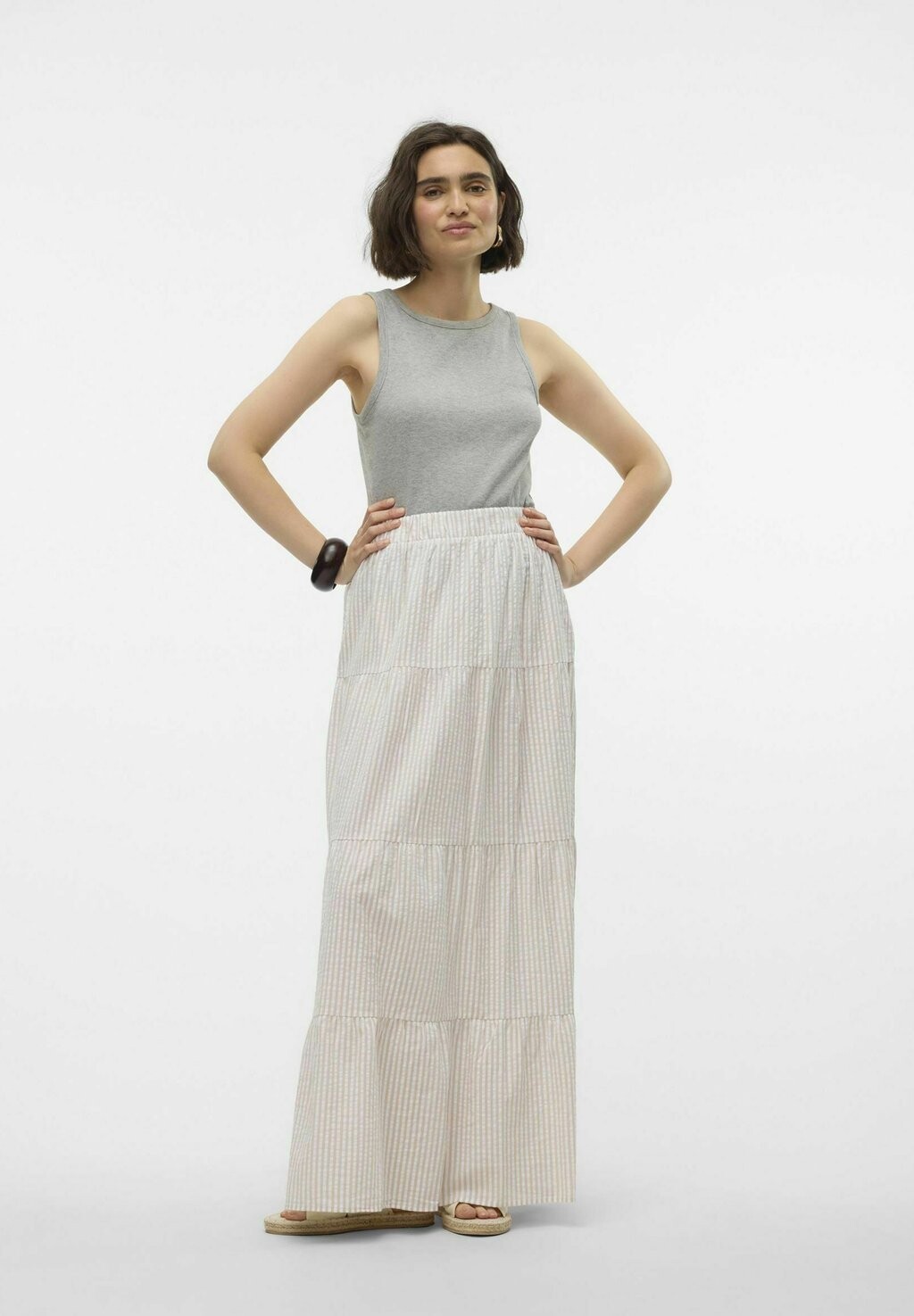 

Юбка макси Vero Moda, белый