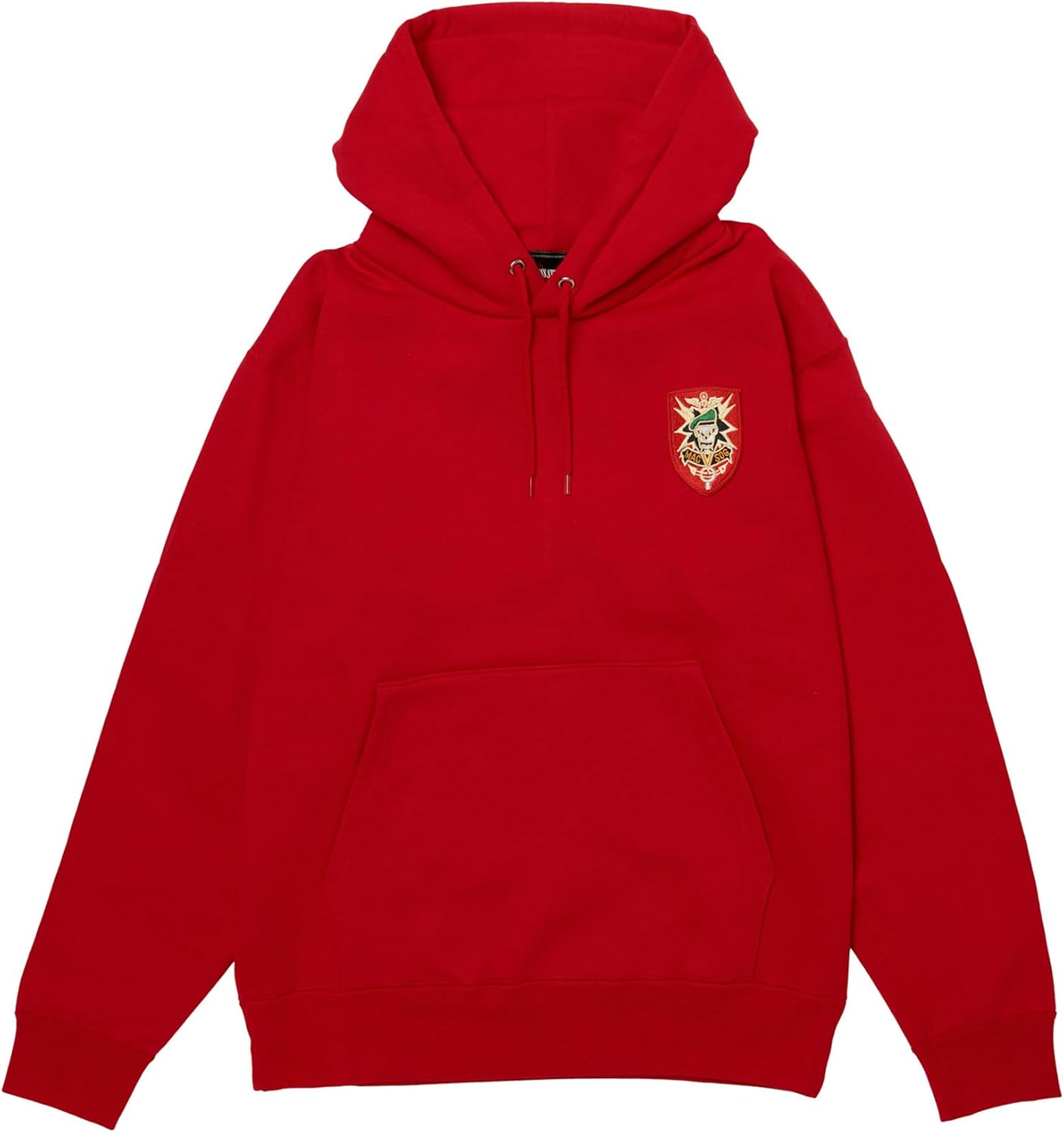 

Толстовка с капюшоном в стиле F, нашивка с гербом армии США, плотность ткани 12,4 унции, флисовая подкладка, красный цвет F-Style