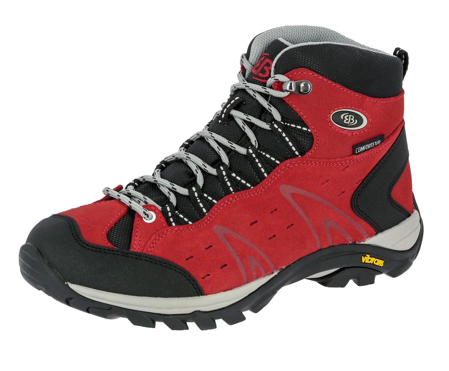 

Походная обувь Brütting Wanderschuh Mount Bona High, красный