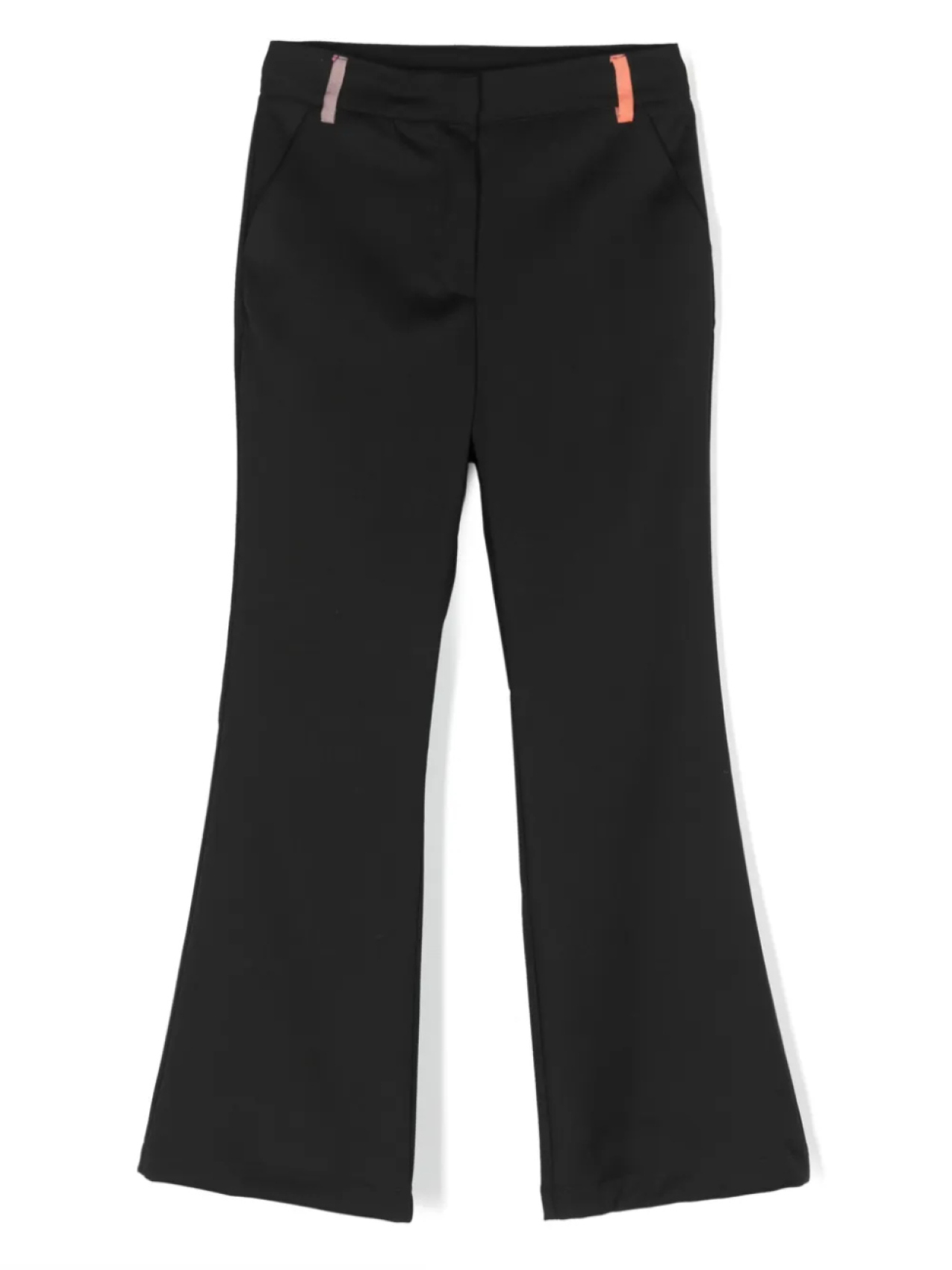 

PUCCI Junior расклешенные брюки чинос, черный