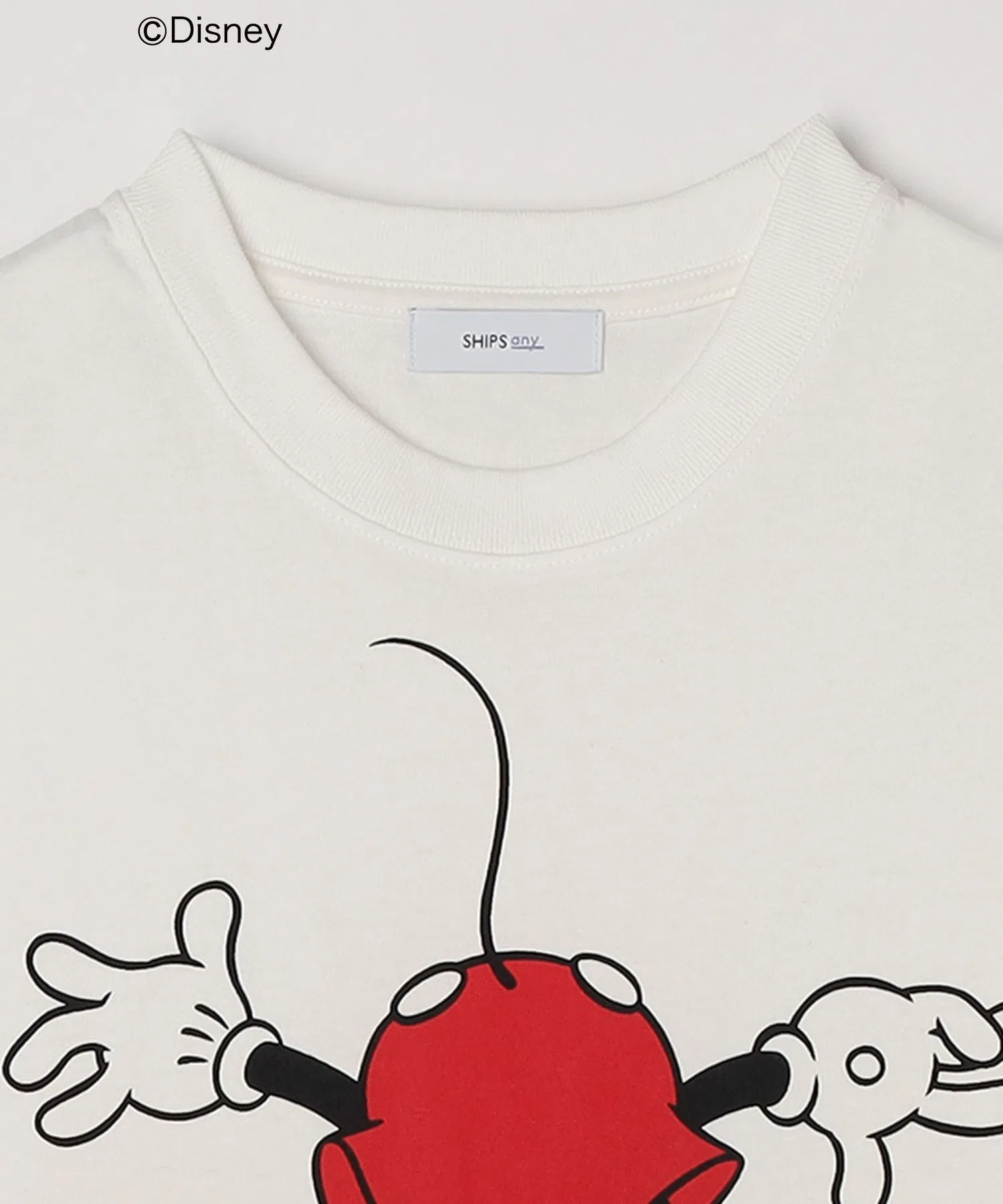 Детская футболка Disney Mickey Mouse с принтом, белая — фото 2