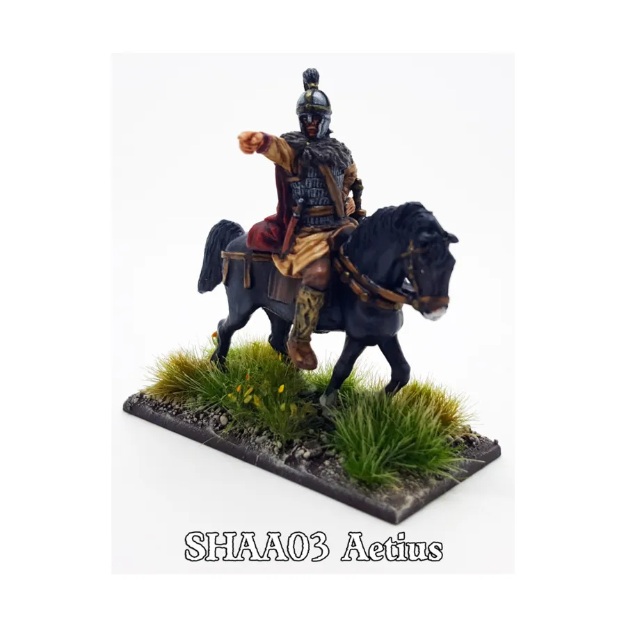 

Аэций, магистр милитум, Saga Miniatures (28mm)
