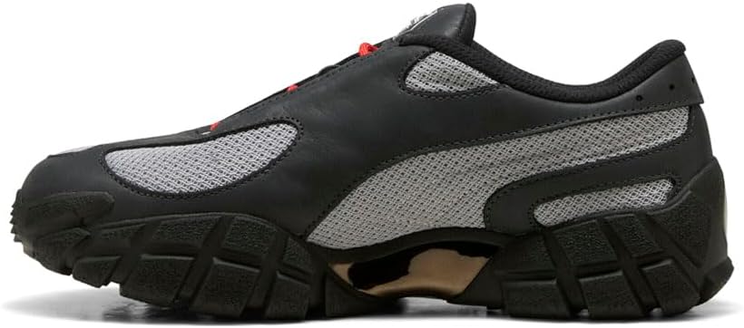 Мужские кроссовки PUMA Skepta Skope со шнуровкой - серые — фото 3