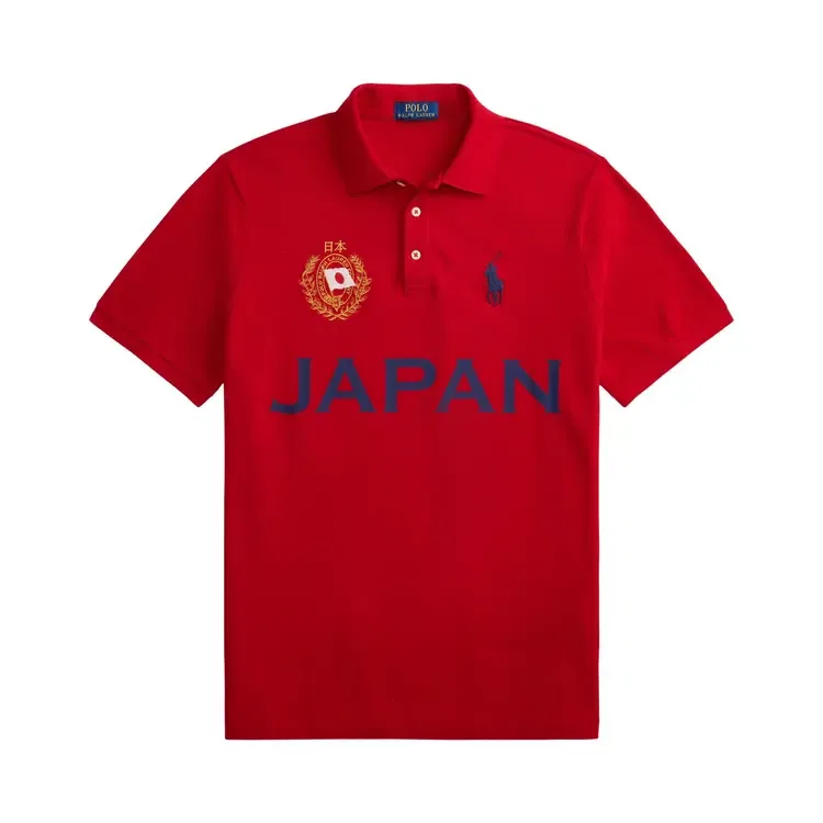 Поло с коротким рукавом Polo Ralph Lauren, красный